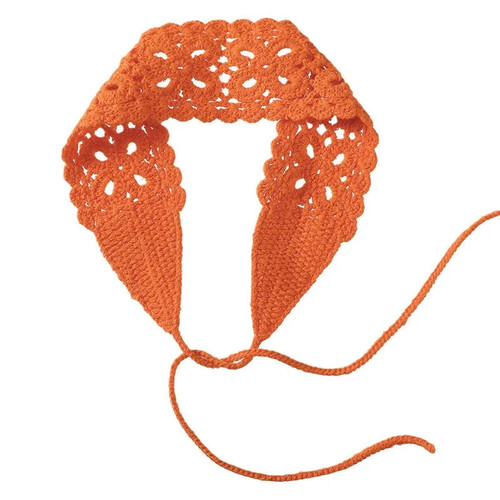 Solide Häkel Blume Haarband Stirnbänder Strick Haarband für Frauen Bandanas - Bild 6 von 32