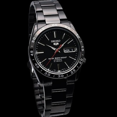 Seiko 5 SNKE03K1 Automatic Black Dial Watch Case 36mm Wrist 20.5cm Japan Import