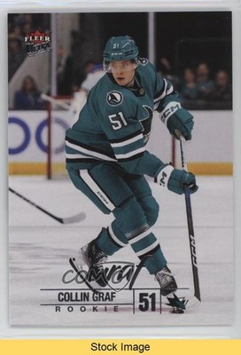 2024-25 Upper Deck Fleer Ultra Rookies Silver Foil Collin Graf #236 READ 1h4a