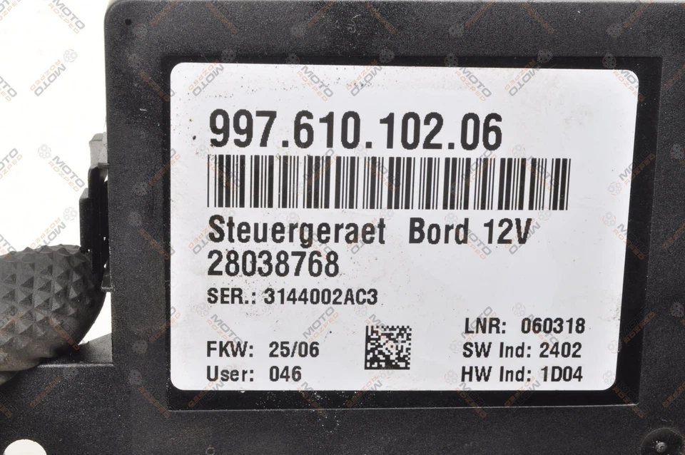 PORSCHE 911 (997) 3.6 CARRERA ECU Modulo Relè 99761010206 - Immagine 3 di 4