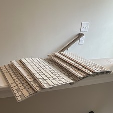 LOT of 7   Apple A1314 Wireless Keyboard with...