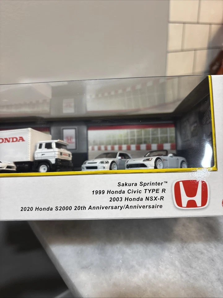 风火轮高级本田 R 型传统 Diorama 收藏套装 2025 GMH39 日本 — 第 2/4 张图片