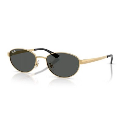 Sunglasses Ray Ban 3774 001/87 55 19 145 Gold Grey Lens New 100% Authentic