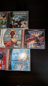 Sega Dreamcast Bundle Of 10 Games, Jedi Power Battles, Sega Smash Pack, Complete