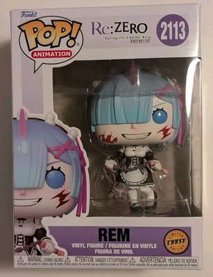 Funko - POP! - Re Zero, Rem - #2113 - Chase Edition + Schutzhülle