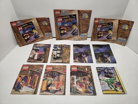 Lot 8 LEGO Harry Potter Manuals + More #4702 4704 4705 4706 4712 4721 4722 4723