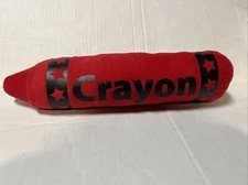 Plush Crayon 12” Red by Fun Express