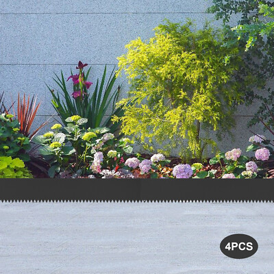 6 x 40 inch Steel Lawn Edging Landscape Edging Yard Barrier Garden Border Edge