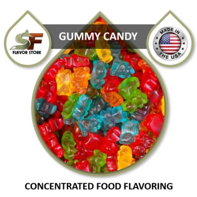 Gummy Candy Food Flavor Drops Flavoring Concentrate - 1oz/30ml - SageFox - FL066