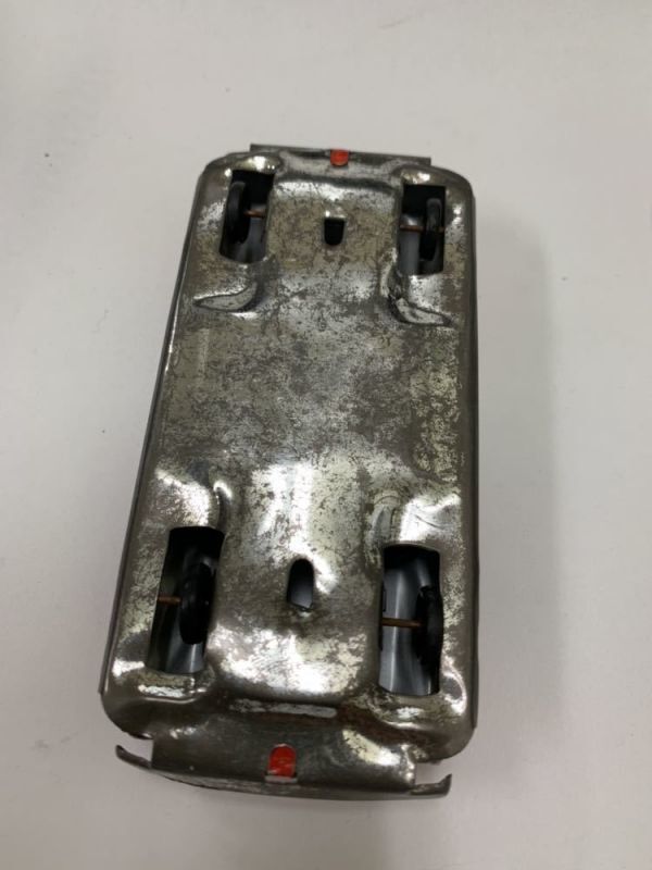 Antique Showa Era Made In Japan Tin Police Car Chief Fire Dept 38401 eBay