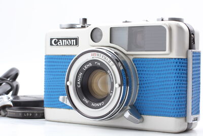 Exc+3, Blue] Canon Demi EE17 Half Frame Camera 30mm F1.7 Meter