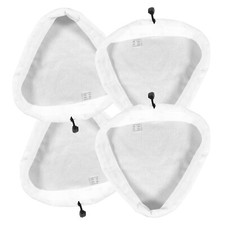 Microfibre Cloths Covers Pads for HOLME HSM2001 SM-04 Steam Cleaner Mop x 4 Pack