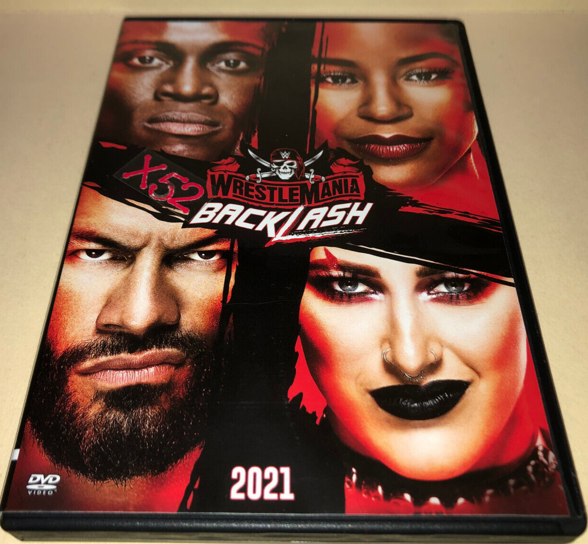 WWE Wrestlemania Backlash DVD Roman Reigns Bayley Charlotte Flair