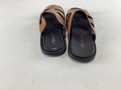 Mens Bacco Bucci Tan Leather Sandals 6 NWOB | eBay display picture 1