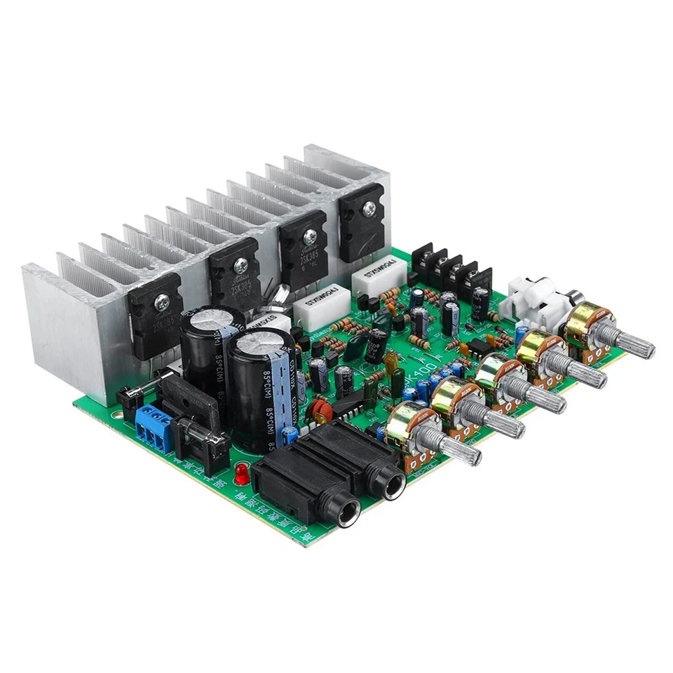 Placa amplificador de alta potencia reverberación 250W 2.0 canales efecto campo 447/385 TOSHIBA  Foto 2 de 4