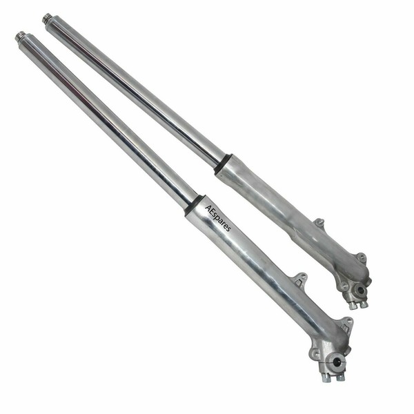 Royal Enfield Bullet Frontgabel GabelbrüCke Assey FüR Trommelbremse Modell Gec-image