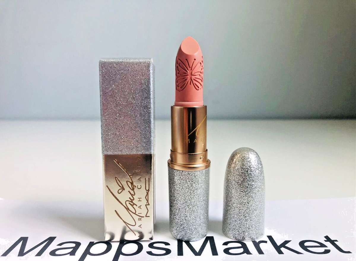 NIB MAC MARIAH CAREY Lipstick in DAHHLINGGG! (Pinky Peach