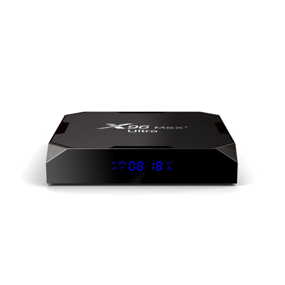X96 MAX Plus Ultra 8K TV Box Android 11 4GB+64GB Amlogic S905X4 5G WiFi Streamer - Image 3 of 4