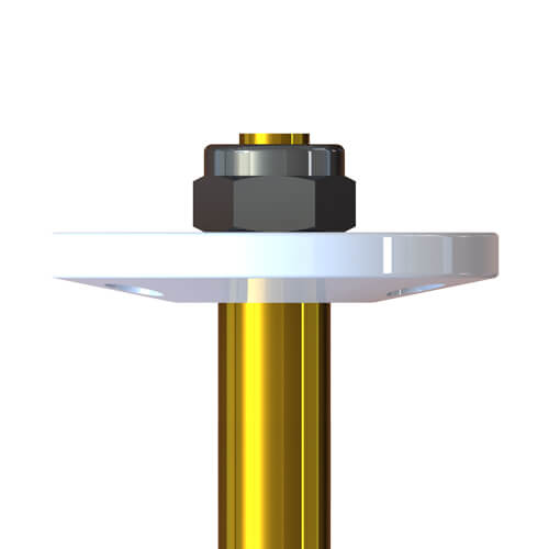 Tekno TKR6182 – Shock Piston (CNC, flat/taper, split config, 1.2/1.6, 2pcs) - Picture 2 of 2