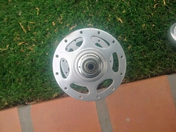 NOS Shimano Dura Ace 前高法兰轮毂 - 24 孔 - 复古 - 第 1 代 EX — 第 4/4 张图片