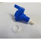 Ayrlett 1/4 Turn Stop Valve w PEX Connection 2183 Blue