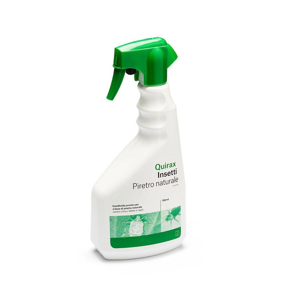 QUIRAX INSETTI VOLANTI E STRISCIANTI PIRETRO NATURALE PRONTO USO 750 ML
