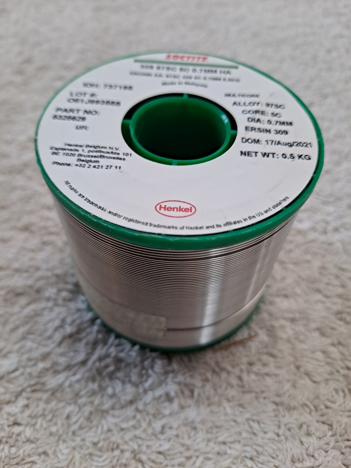 Soudure sans plomb Multicore Loctite 217° pour la réparation de cartes mères