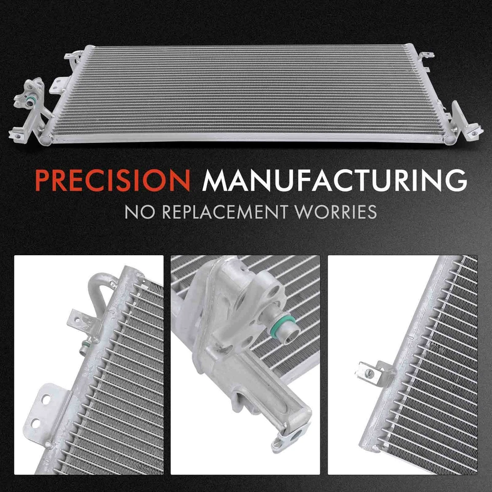 2x Radiador y condensador de CA nuevos para Hyundai XG300 2001 V6 3,0 L XG350 2002 V6 3,5 L Foto 4 de 4