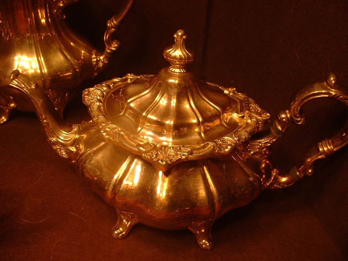 Gorham silver plate tea and coffee service sale