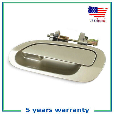 Rear L Outside Door Handle For 98-2002 Honda Accord YR508M Heather Mist Metallic