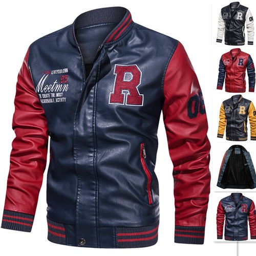 Men's Letterman Jacket Vintage Baseball American College Varsity