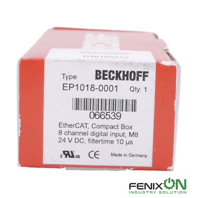 BECKHOFF EP1018-0001 ETHERCAT BOX 8 CHANNEL