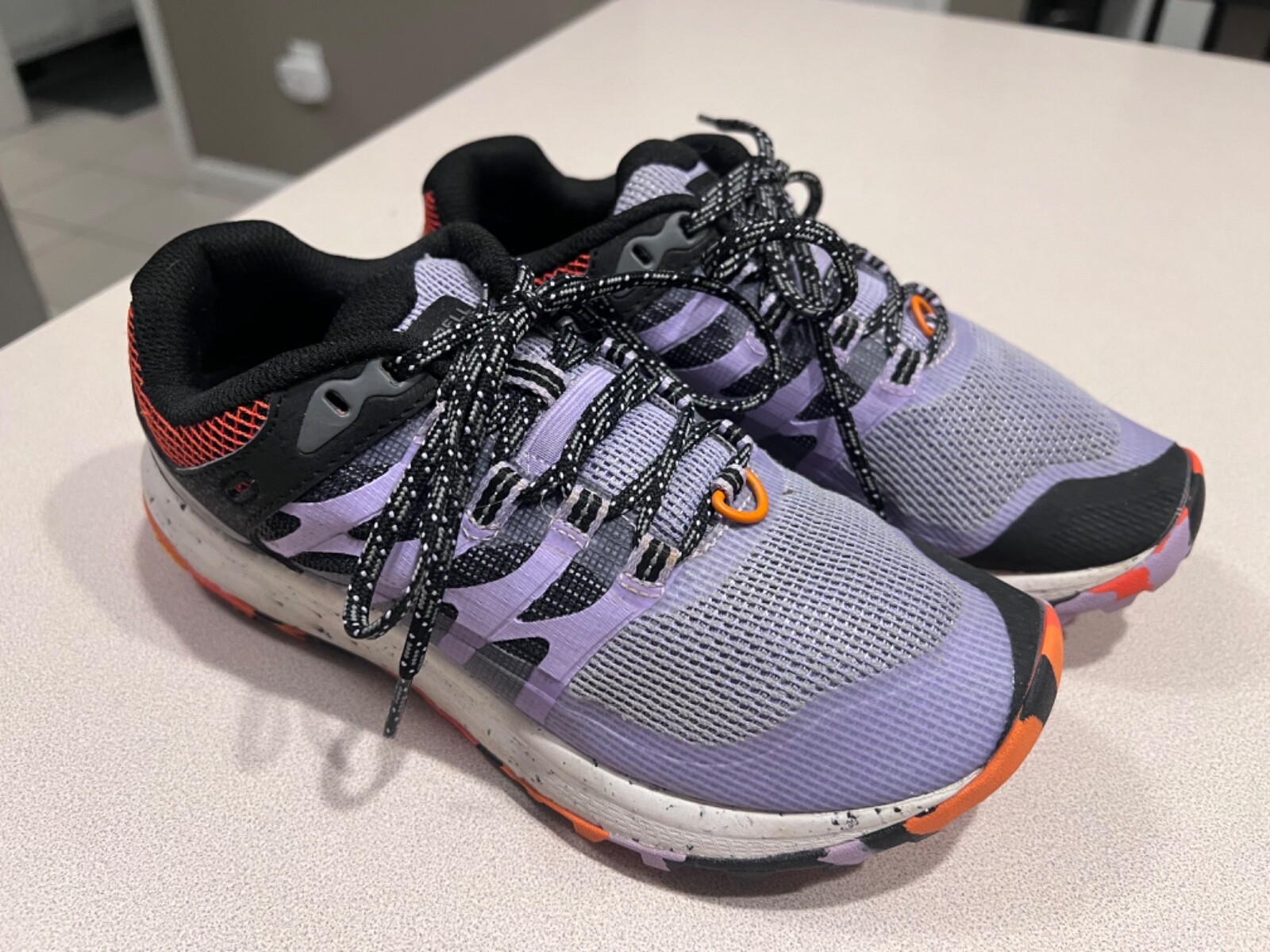 Scarpe da trail running Merrell Antora 3 donna 6 viola arancione sneakers J067604