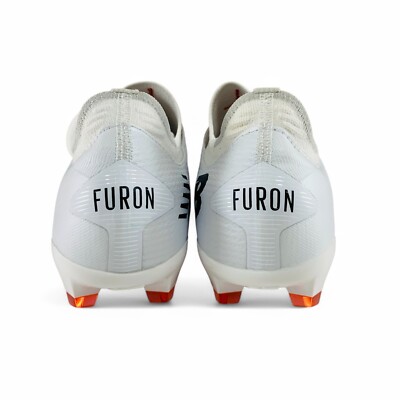 New Balance Furon Pro FG v7+ Men\'s White Soccer Cleats SF1FW75 New Balance Unisex Furon Pro V7+ FG Soccer Shoe | SF1FW75  main image 2