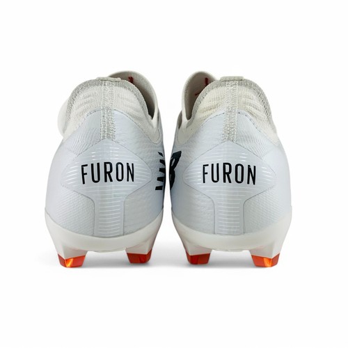 New Balance Furon Pro FG v7+ Men's White Soccer Cleats SF1FW75 - Picture 6 of 12