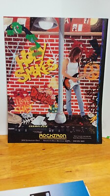 GARY HOEY ROCKTRON GUITAR EFFECTS 1994 PRINT AD 11 X 8.5 00195