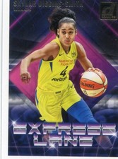 2019-20 PANINI DONRUSS WNBA  INSERT EXPRESS LANE SKYLAR DIGGINS-SMITH NO. 8