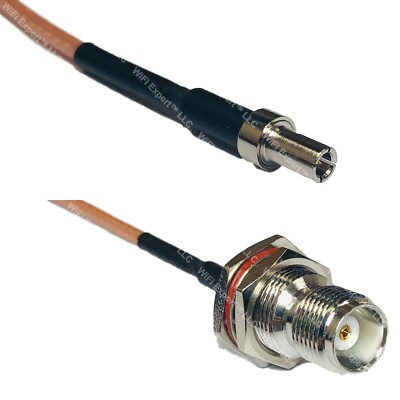 RG316 TS-9 MALE to TNC FEMALE BULKHEAD RF Cable Rapid-SHIP LOT