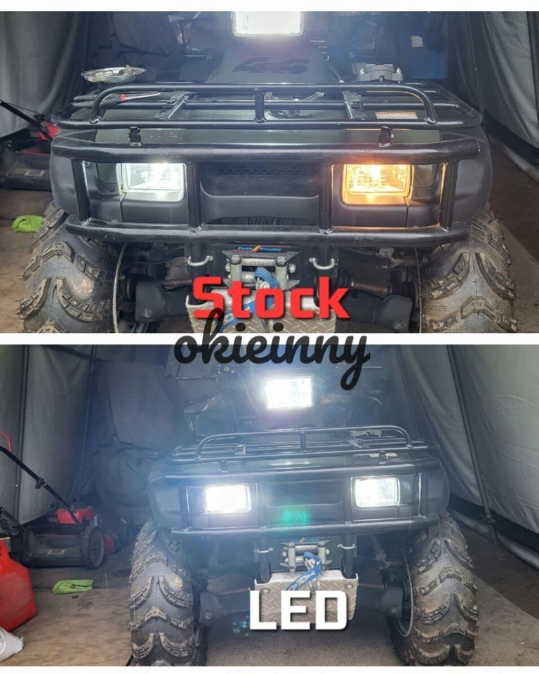 Super Brite LED Headlight bulb for Polaris 2003-2006, 1999 Trail Blazer 250 ATV - Image 4 of 4