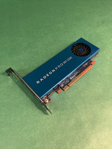 Dell Radeon Pro WX2100 2GB GDDR5 2 x Mini DP 1 x Display Port Video Card CDMJ9 - Picture 1 of 5