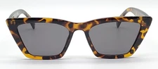 Stockholm Atelier & Other Stories Brown Tortoise CatEye Rectangle Sunglasses