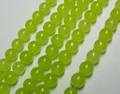 Rare Huge 14mm Green Peridot Round Gemstone Loose Beads 15'' AAA