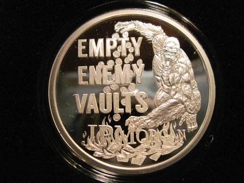 2021 EMPTY ENEMY VAULTS SILVER SHIELD PROOF