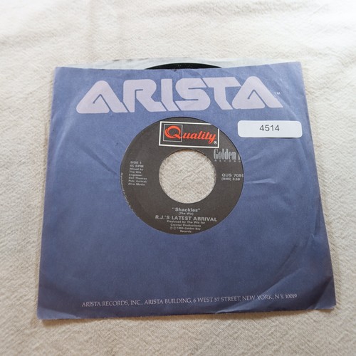 Rj'S Latest Arrival Shackles Record Album Vinyl LP eBay