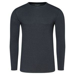 mens black thermal long sleeve shirt