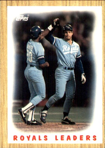 1987 Topps TIFFANY MLB Singles Choisissez vos joueurs d'équipe GLOSSY préférés #2 - #266 - Photo 503 sur 520