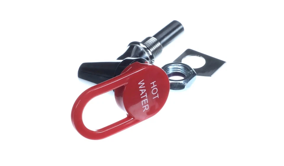 WC-37252 WILBUR CURTIS WATER FAUCET KIT NEW PART OEM (WC-1809-P FAUCET W/ NUT)