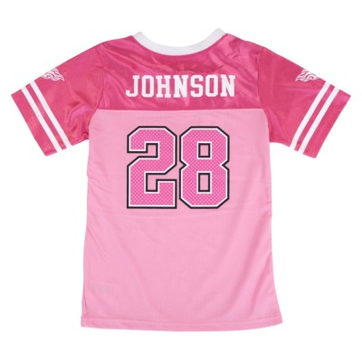 Chris Johnson NFL Tennessee Titans Fashion Pink Jersey