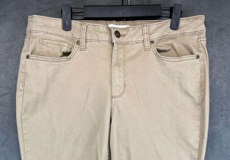 Sonoma Khaki Pants - Womens Size 14 Skinny - Beige - Cotton Blend (1291) - Image 3 of 4