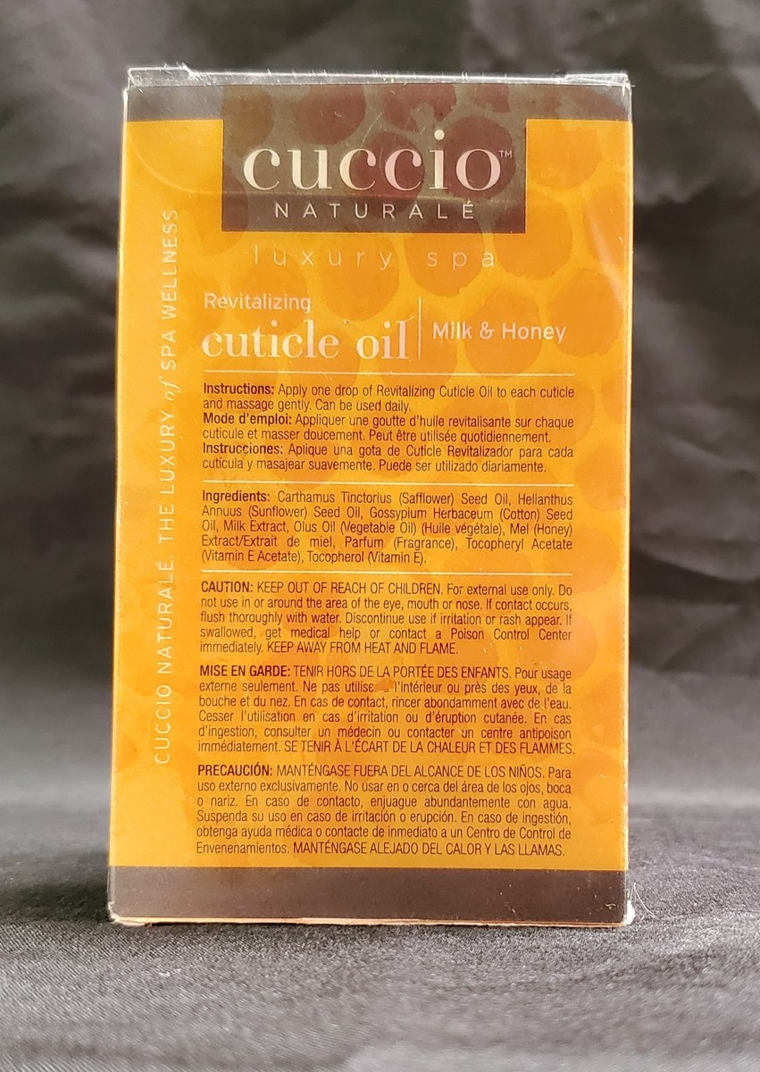 Cuccio Revitalize Cuticle Oil oz/68 ml Milk Honey (Pack of